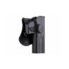 Amomax ROT360 Series Holster for Series 17 Series Pistol (Polymer – Right – Black)