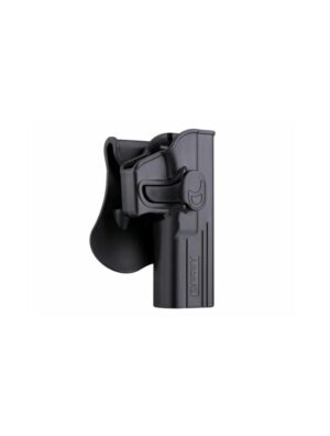 Amomax ROT360 Series Holster for Series 17 Series Pistol (Polymer – Right – Black)