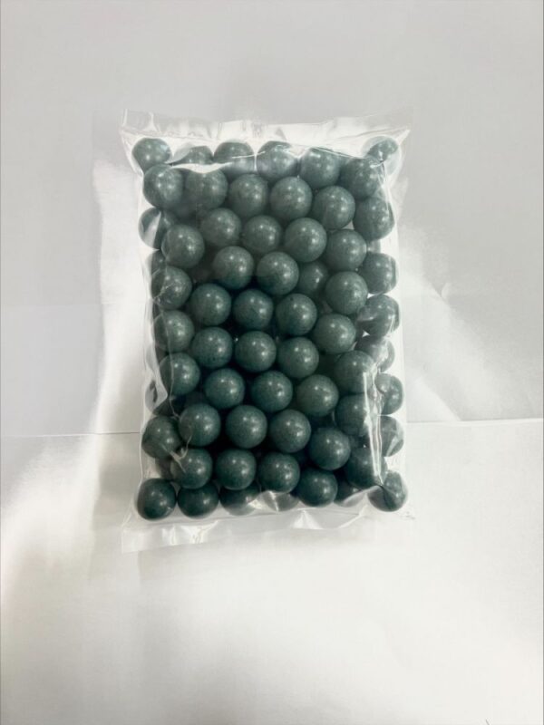 Hwasan .68 Polished Rubber Paintball – 4.80g – 100pcs – Green