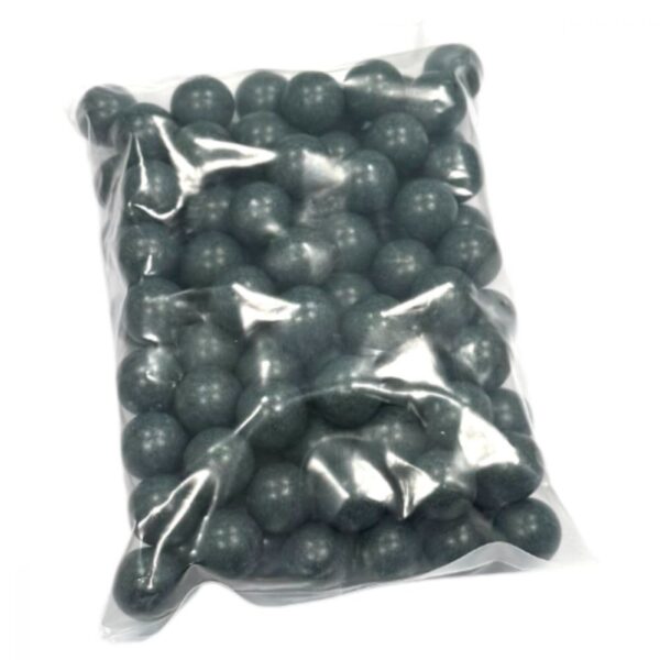 Hwasan .68 Polished Rubber Paintball – 4.80g – 100pcs – Green