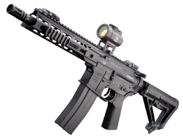 EMG x Daniel Defense DDM4 V7P EAG Electric Air Gun (EDGE II Gearbox – 4.5mm/.177 – sV7p) (inc. lipo bat. and charger)