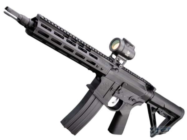EMG x Daniel Defense M4 EAG Electric Air Gun (EDGE II Gearbox – NSR Gen. 4 RIS – 4.5mm/.177 – sNSBR-10B) (inc. lipo bat. and charger)
