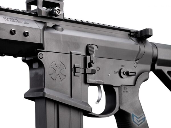 EMG x Daniel Defense M4 EAG Electric Air Gun (EDGE II Gearbox – NSR Gen. 4 RIS – 4.5mm/.177 – sNSBR-13B) (inc. lipo bat. and charger)