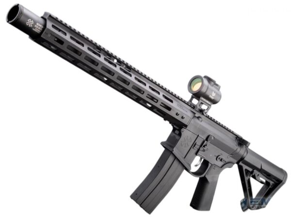 EMG x Daniel Defense M4 EAG Electric Air Gun (EDGE II Gearbox – NSR Gen. 4 RIS – 4.5mm/.177 – sNSBR-13B) (inc. lipo bat. and charger)