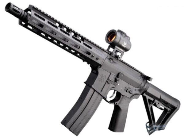 EMG x Daniel Defense M4 Electric Air Gun (EDGE II Gearbox – NSR Gen. 4 RIS – 4.5mm/.177 – Chainsaw – Incl- Bat. & Charger – sNCS-10B)