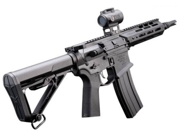 EMG x Daniel Defense M4 EAG Electric Air Gun (EDGE II Gearbox – NSR Gen. 4 RIS – 4.5mm/.177 – sNSBR-7B) (inc. lipo bat. and charger)