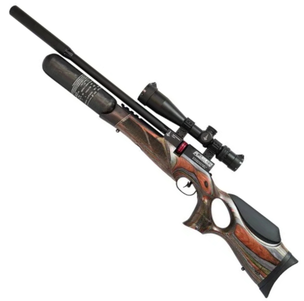 BSA R12 CLX Pro Wilderness, Laminate Thumbhold, PCP Air Rifle – (.177/5.5mm- Multishot- Laminate Finish)