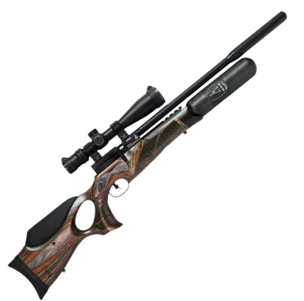 BSA R12 CLX Pro Wilderness, Laminate Thumbhold, PCP Air Rifle – (.177/5.5mm- Multishot- Laminate Finish)