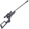 Crosman Ratcatcher 2250 XL, Co2 .22 Air Rifle Bundle (Black)