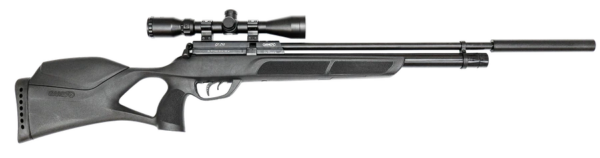 GAMO GX-250 PCP Air Rifle Bundle Package – (.22/5.5mm – 10 shot – Blk Syn)
