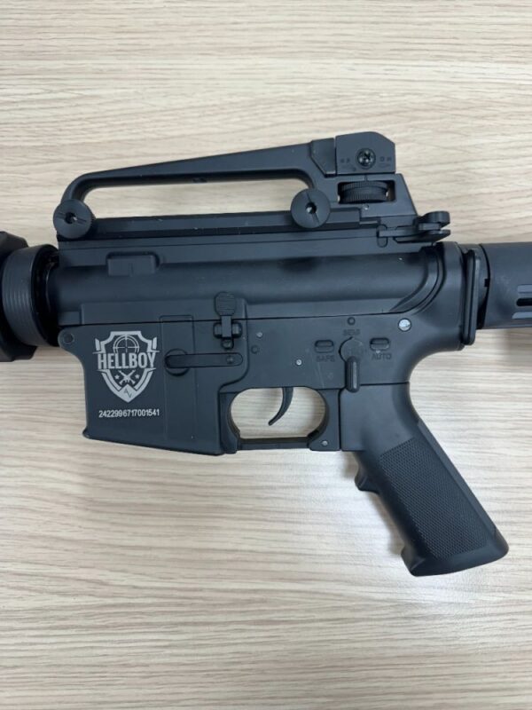 HellBoy M4 CO2 Tactical Air Rifle (Black – 4.5mm/.177)