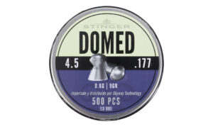 Stinger Domed .177/4.5mm – 0.60gr – 500 Pellets