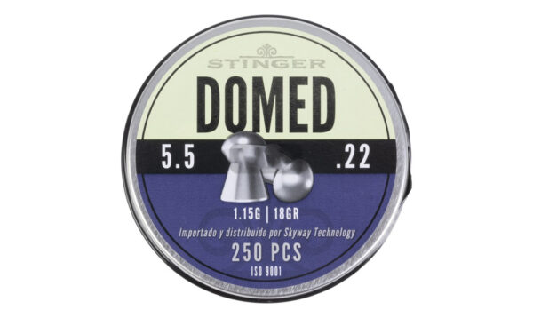 Stinger Domed .22/5.5mm – 1.15gr – 250 Pellets