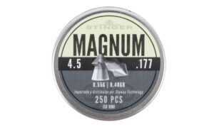 Stinger Magnum Hunter .177/4.5mm – 0.55 Grain – 250 Pellet Tin