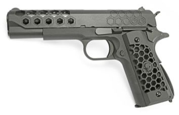 WE 4.5mm/.177 Co2 Air Pistol – 1911 Honeycomb Black (WE-45-E016-BK)
