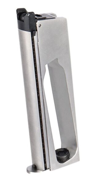 WE 4.5mm/.177 Co2 Magazine Pistol – 1911 Series Silver (MG-45-1911C-SV) WE 4.5mm/.177 Co2 Magazine Pistol – 1911 Series Silver (MG-45-1911C-SV)