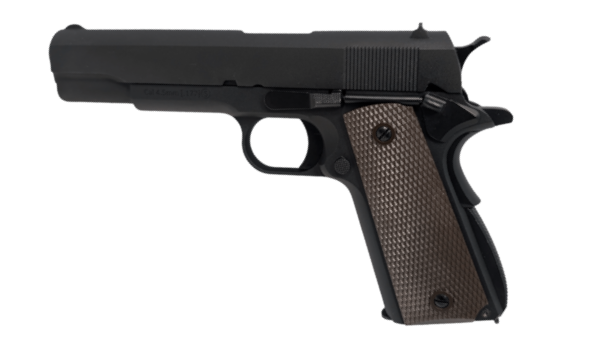 WE 1911 Co2 Blowback Air Pistol, 4.5mm/.177 – (Classic Black – Full Metal – WE-45-E001A) WE 1911 Co2 Blowback Air Pistol, 4.5mm/.177 – (Classic Black – Full Metal – WE-45-E001A)