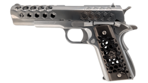WE 1911 Honeycomb Co2 Blowback Air Pistol 4.5mm/.177- (Silver – Full Metal – WE-45-E016-SV) WE 1911 Honeycomb Co2 Blowback Air Pistol 4.5mm/.177- (Silver – Full Metal – WE-45-E016-SV)