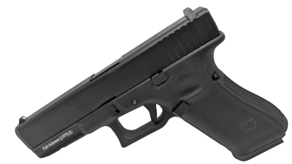 WE G17 Series Gen 5 Co2 Blowback Air Pistol – (4.5mm/.177 – WE-45-G001VB-BK)