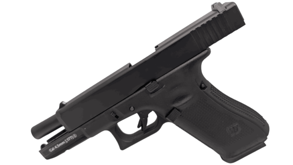 WE G17 Series Gen 5 Co2 Blowback Air Pistol – (4.5mm/.177 – WE-45-G001VB-BK)