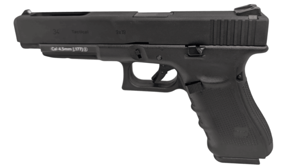 WE G34 Series Gen 4 Co2 Blowback Air Pistol – (4.5mm/.177 – WE-45-G008B-BK)