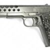 WE 4.5mm/.177 Co2 Air Pistol – 1911 Honeycomb Silver (WE-45-E016-SV)