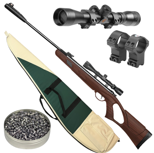 Kral Champion .22 Spring Air Rifle Package