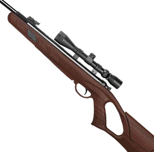 Kral Champion .22 Spring-Powered Air Rifle Package- Arboreal (Wood Effect)