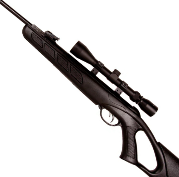 Kral Champion .22 Spring-Powered Air Rifle Aboreal Package- (Black – Bundle Deal)