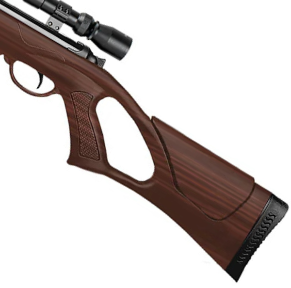 Kral Champion .22 Spring-Powered Air Rifle Package- Arboreal (Wood Effect)