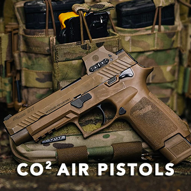 CO2 AIR PISTOLS - huntsmansports - home page category banner