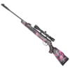 Kral Devil .22 Muddy Girl Spring Air Rifle Package – (Inc. Scope, Bag, Pellets- Pink Camo)