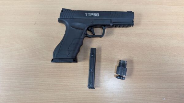 APS TTP50 0.50 cal Paintball Pistol (Co2 – 7.5j)