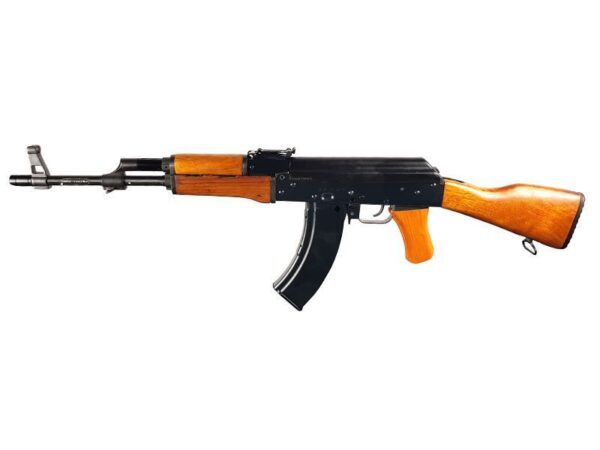 A&K AK47 CO2 Powered 4.5mm/.177 BB Air Rifle with Real Wood Furniture (Cybergun Model)