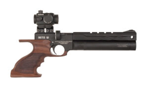 Reximex Mito .177/4.5mm Caliber Regulated PCP Air Pistol - Walnut Grip