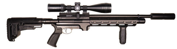 Air Arms S510T Tactical Carbine Regulated .177/4.5mm Caliber PCP Air Rifle Air Arms S510T Tactical Carbine Regulated .177/4.5mm Caliber PCP Air Rifle
