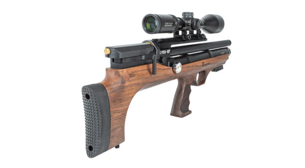 Reximex Lyra Bullpup .177/4.5mm PCP Air Rifle – Walnut Stock