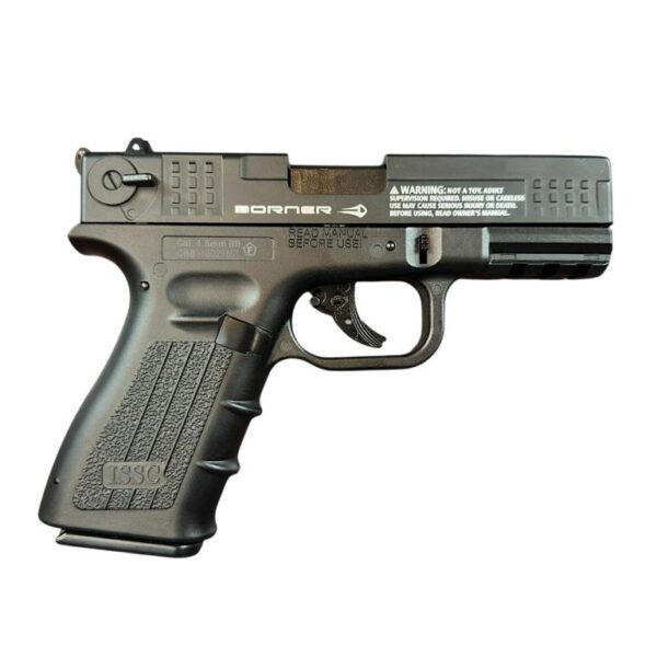 Borner M22 Co2 Blowback Pistol (4.5mm/.177 – BB – Black)