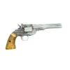 Borner Schofield Co2 Revolver (4.5mm/.177 – BB and Pellet – Silver)