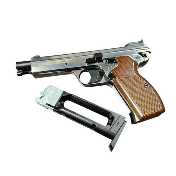Borner P210-S Co2 Blowback Pistol (4.5mm/.177 – BB – Silver) Borner P210-S Co2 Blowback Pistol (4.5mm/.177 – BB – Silver)