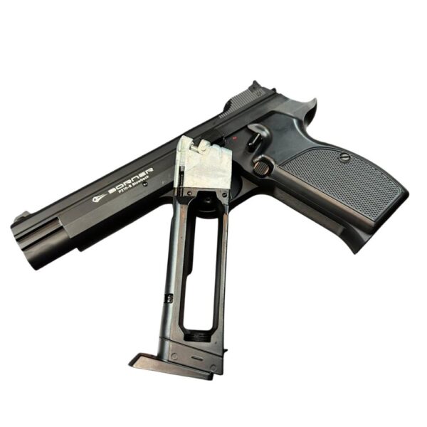 Borner P210-B Co2 Blowback Pistol (4.5mm/.177 – BB – Black) Borner P210-B Co2 Blowback Pistol (4.5mm/.177 – BB – Black)
