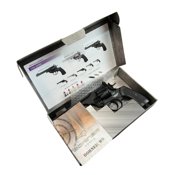 Borner W&S Co2 Revolver (4.5mm/.177 – BB – Black) Borner W&S Co2 Revolver (4.5mm/.177 – BB – Black)