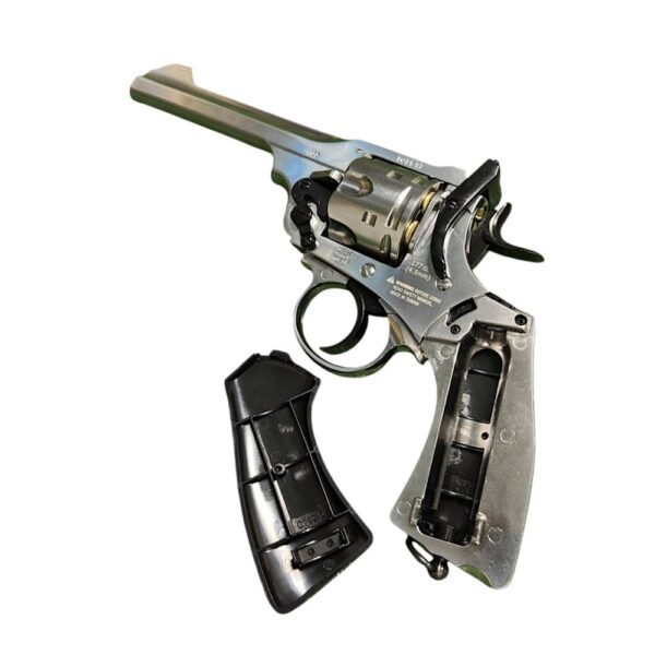 Borner W&S Co2 Revolver (4.5mm/.177 – BB – Silver) Borner W&S Co2 Revolver (4.5mm/.177 – BB – Silver)