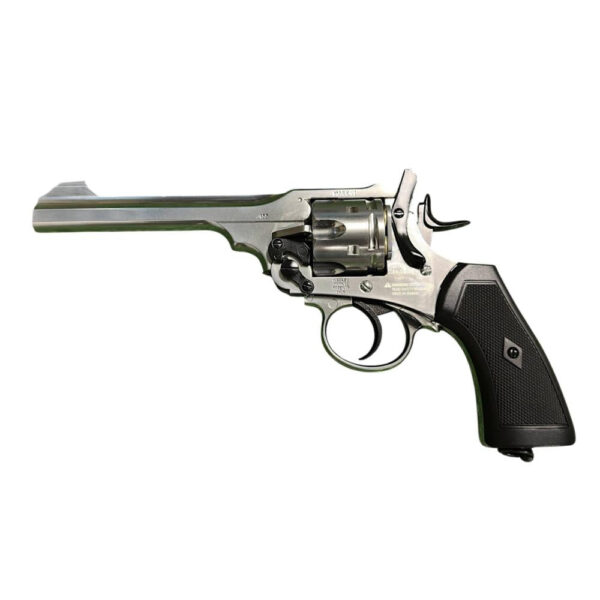 Borner W&S Co2 Revolver (4.5mm/.177 – BB – Silver) Borner W&S Co2 Revolver (4.5mm/.177 – BB – Silver)