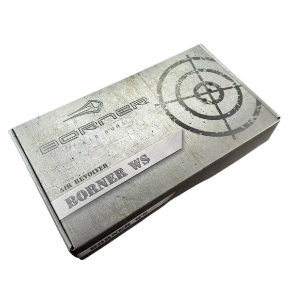 Borner W&S Co2 Revolver (4.5mm/.177 – BB – Silver) Borner W&S Co2 Revolver (4.5mm/.177 – BB – Silver)